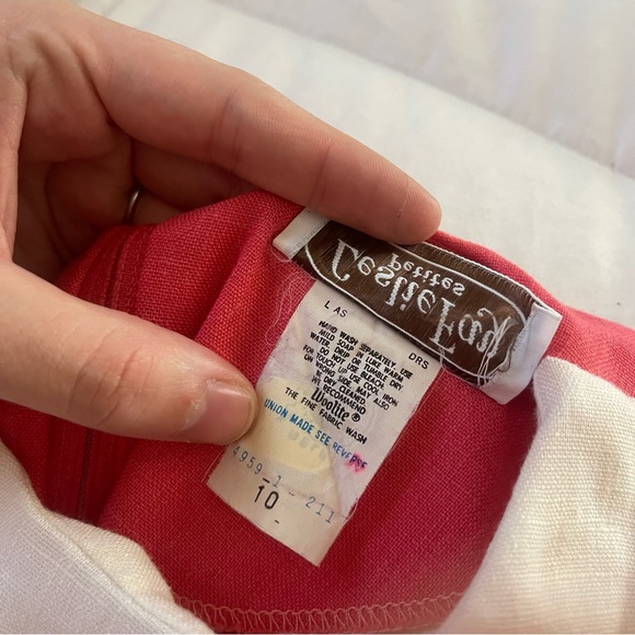 Vintage 80s color block dress - Picture 11 of 11